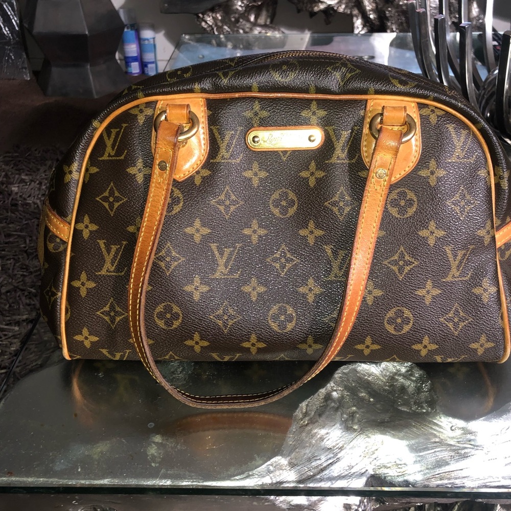 LOUIS VUITTON MONTORGUEIL BAG (RARE TREASURE)